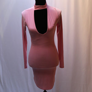 Pastel pink Spandex Dress